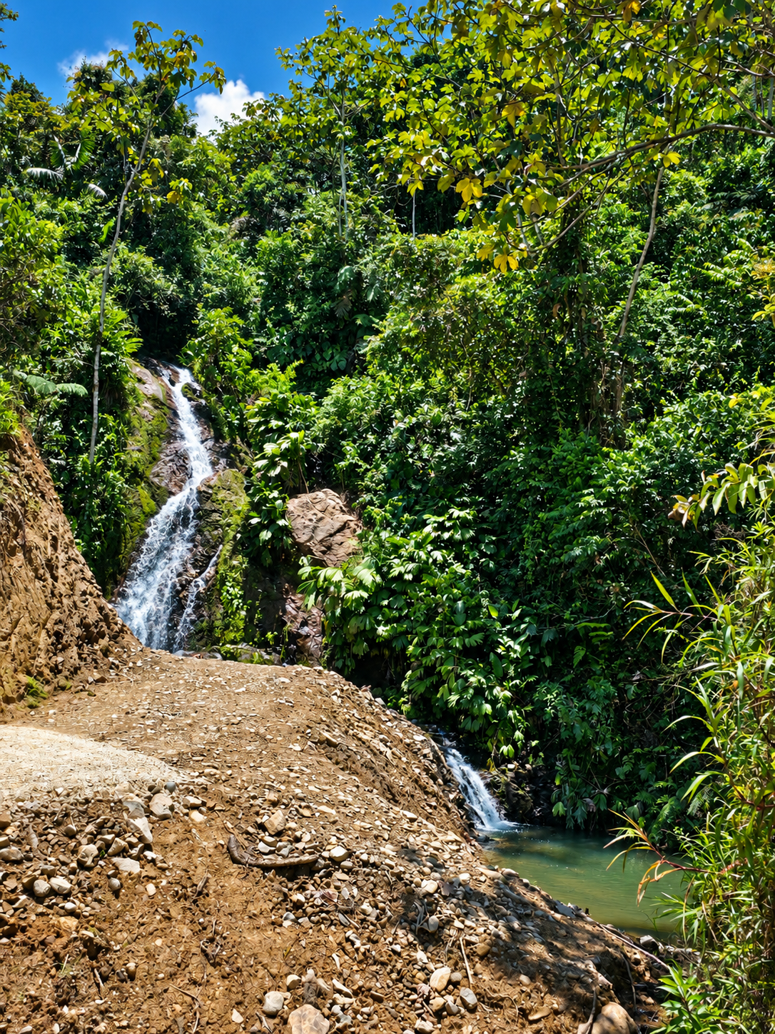 Remanso de la Cascada Sharup en General Plaza