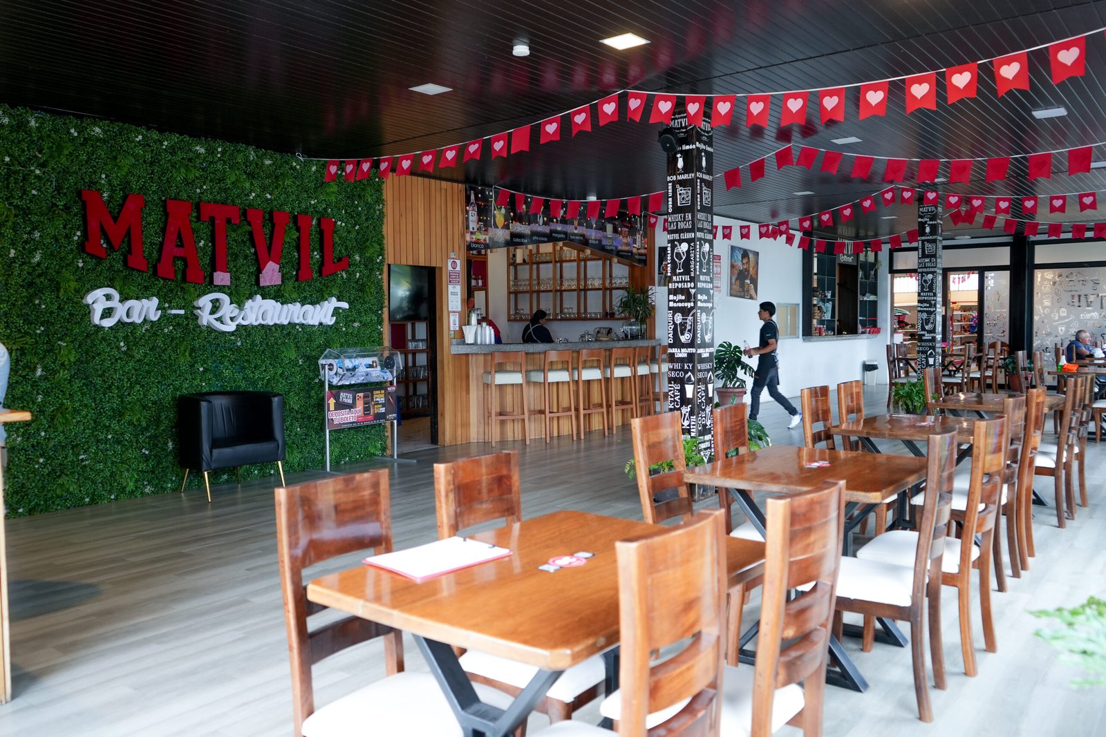 Interior del restaurante Matvill