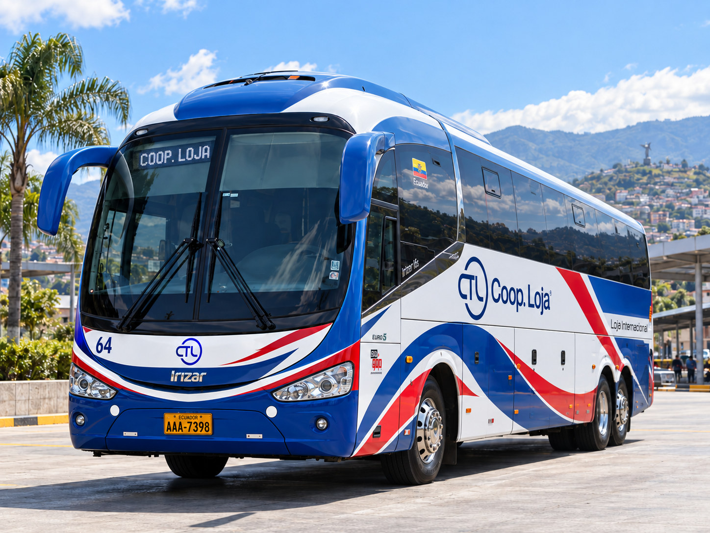 Bus de la Cooperativa Loja