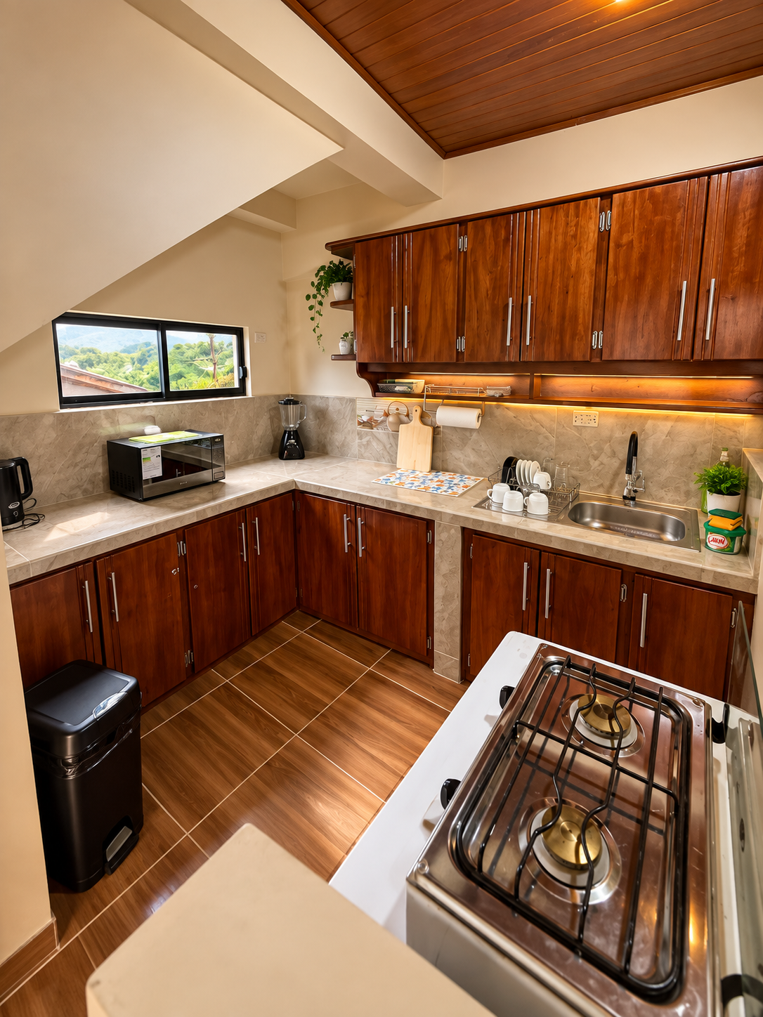 Cocina de Refugio en la Colina